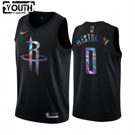 Barn Houston Rockets Tröja Russell Westbrook 0 Iridescent HWC Collection Swingman Barn Houston Rockets Tröja Russell Westbrook 0 Iridescent HWC Collection Swingman